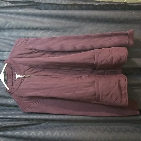 Croft & Barrow Purple PL jacket - Picture 1 of 4